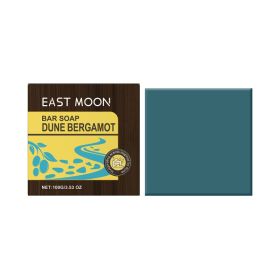 East Moon Dune Bergamot Bath Soap, Fragrance Refreshing Oil Control Hand Soap Cleanser Bath Cleansing Soap (Option: 100g-108g-2.44*2.44*1.06inch)